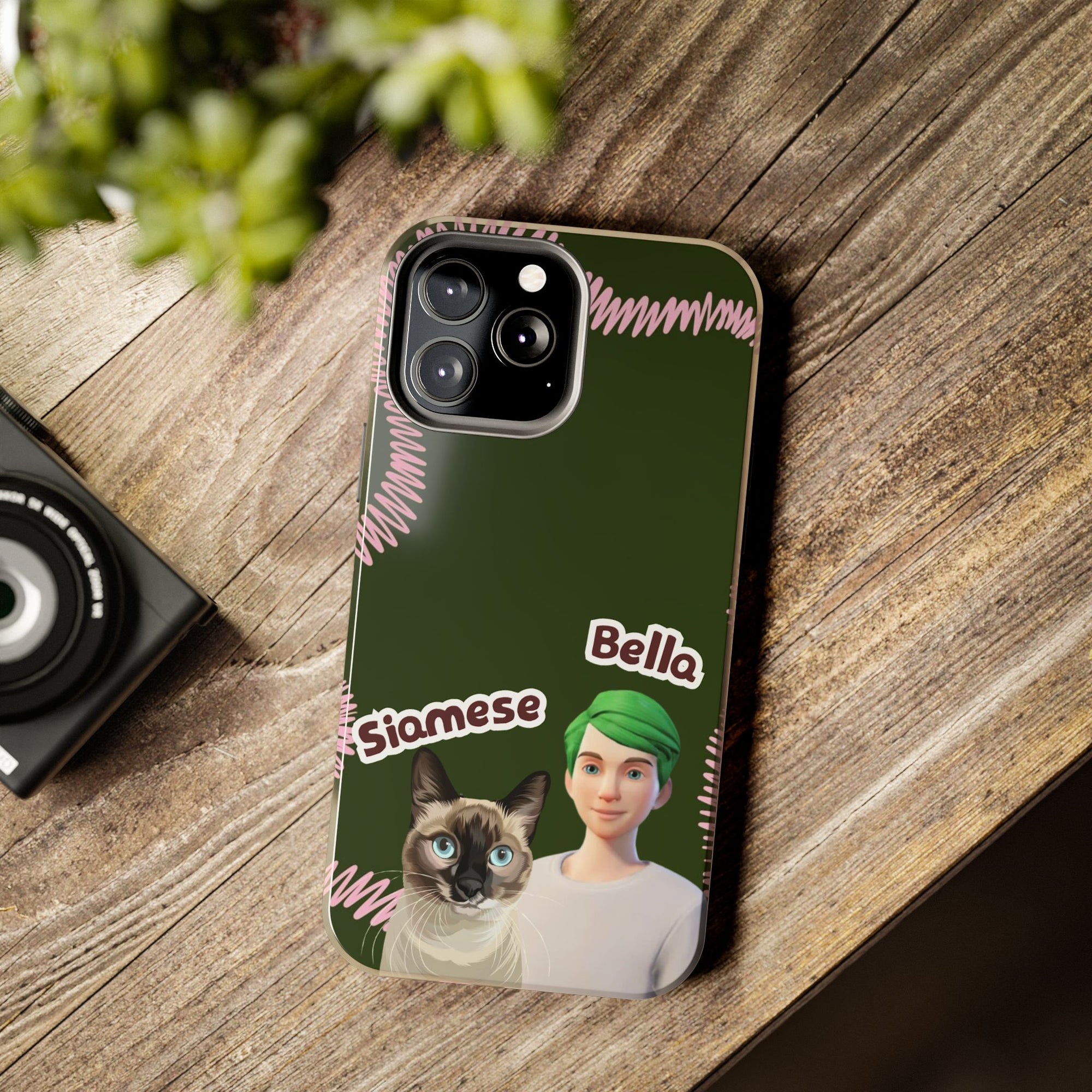 Daily Edition - Custom Pet & Owner Photo Phone Case