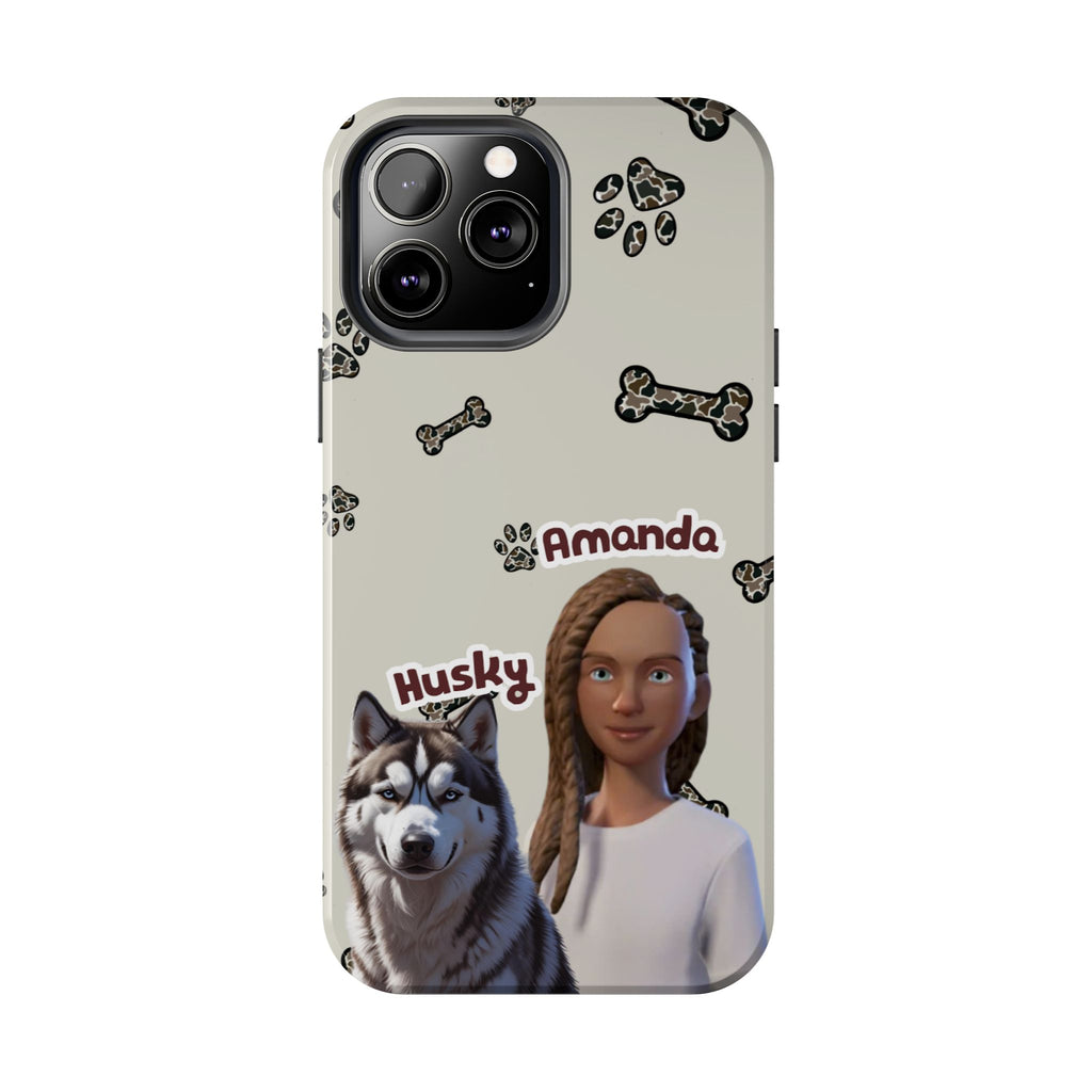 Camo Edition - Custom Pet & Owner Photo Phone Case