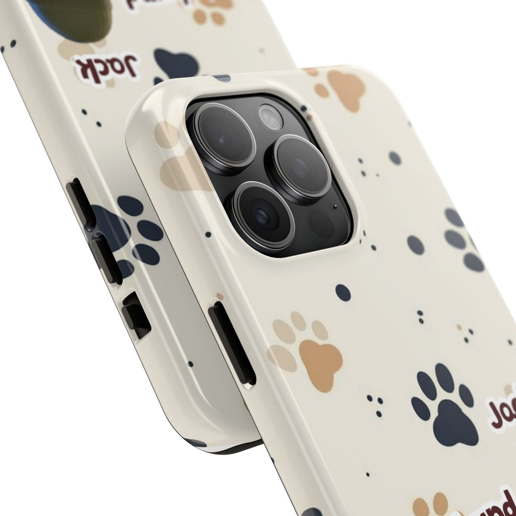 Custom Pet & Owner Photo Phone Case