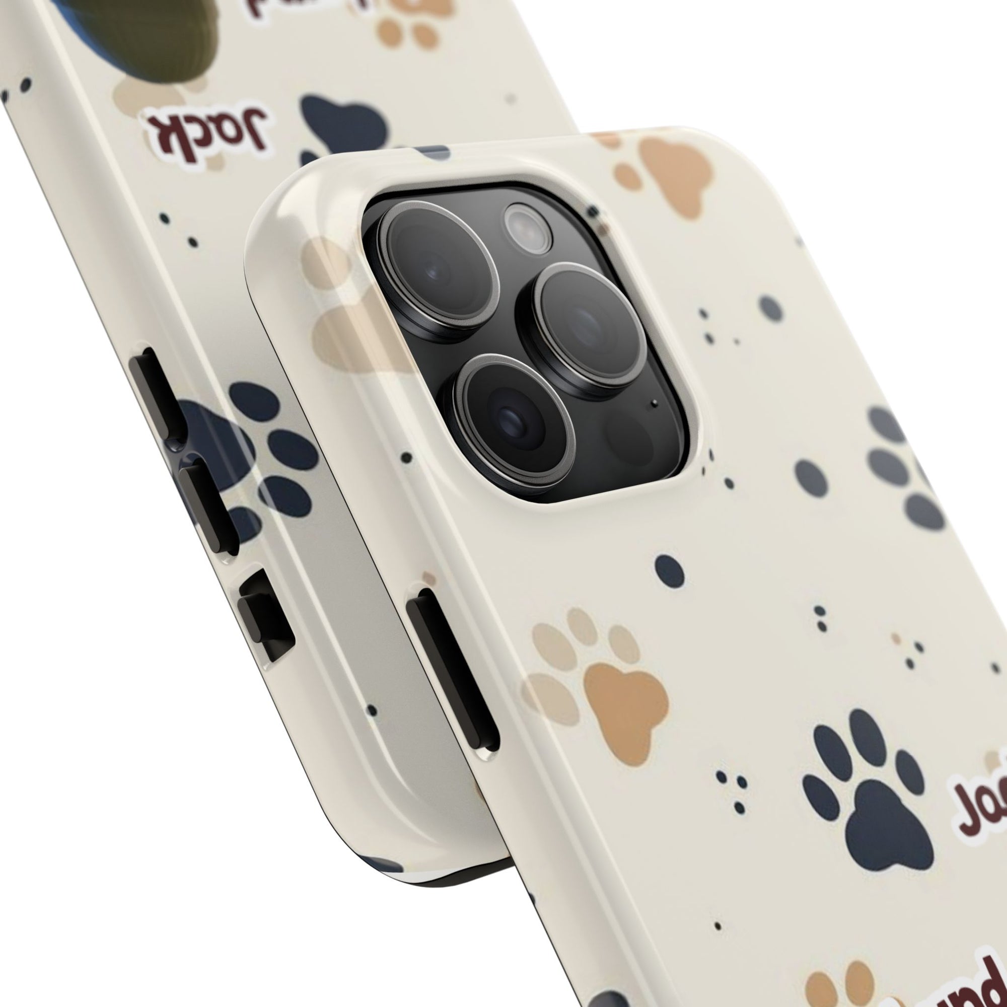 Custom Pet & Owner Photo Phone Case