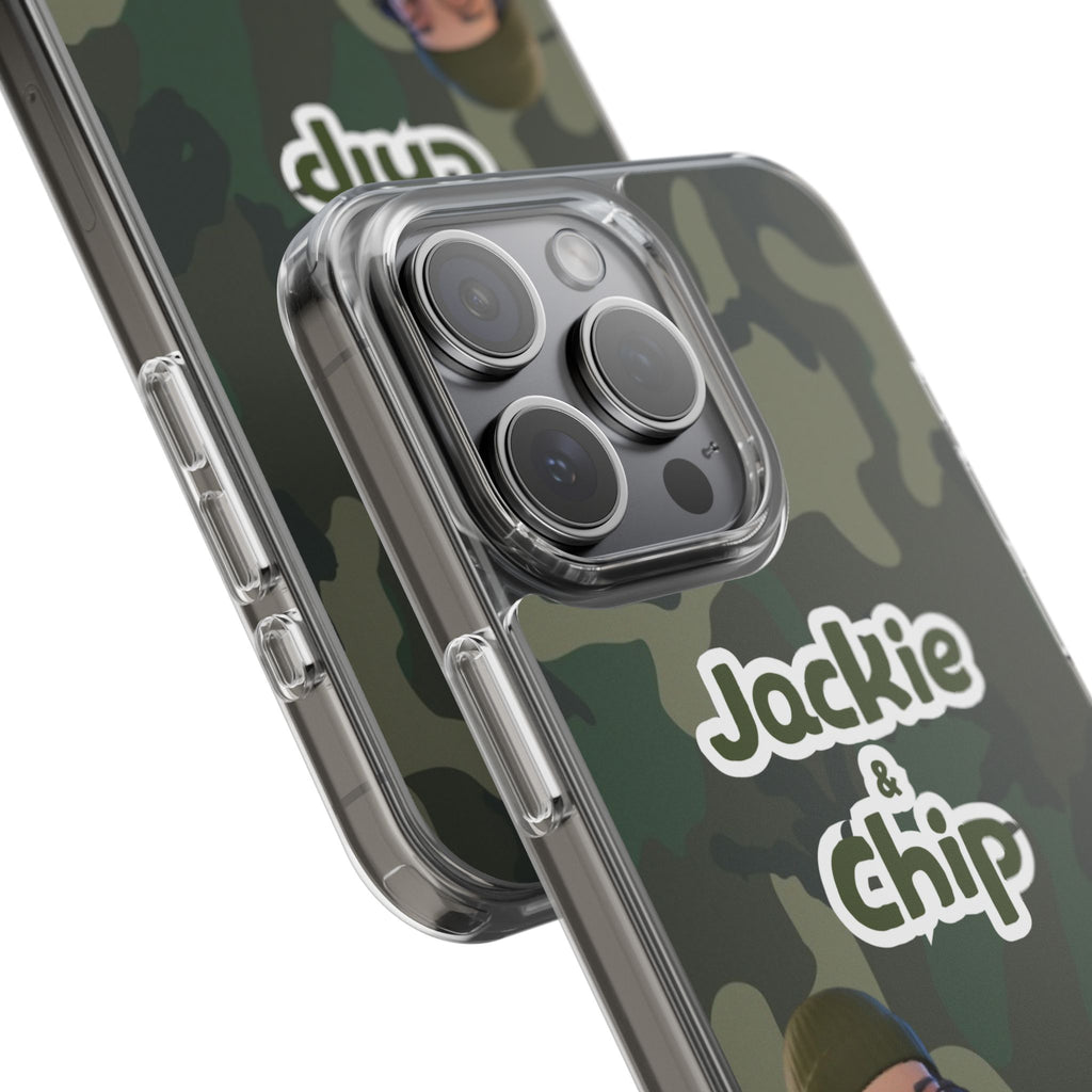 Daily Edition - Camo Design - 1 Pet - Personalized Phone Case For Pets And Owner
