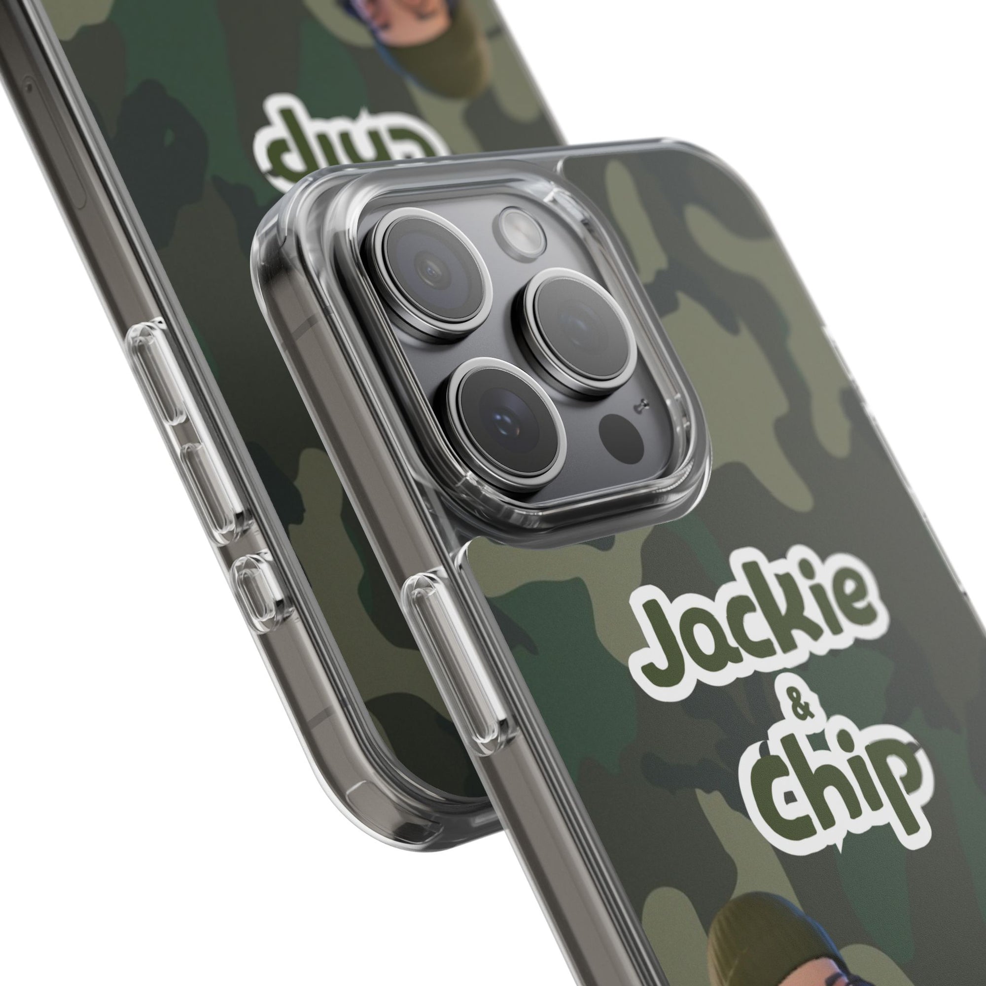 Daily Edition - Camo Design - 1 Pet - Personalized Phone Case For Pets And Owner