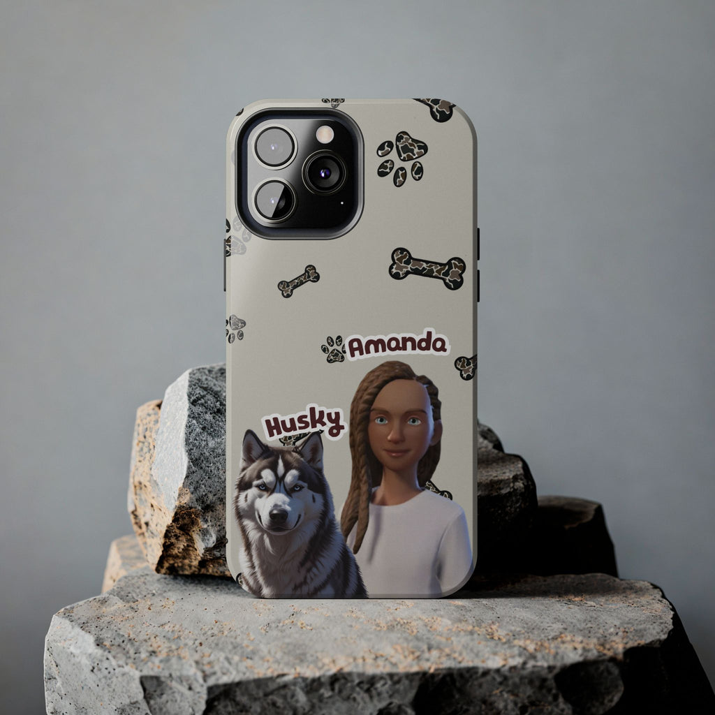 Camo Edition - Custom Pet & Owner Photo Phone Case