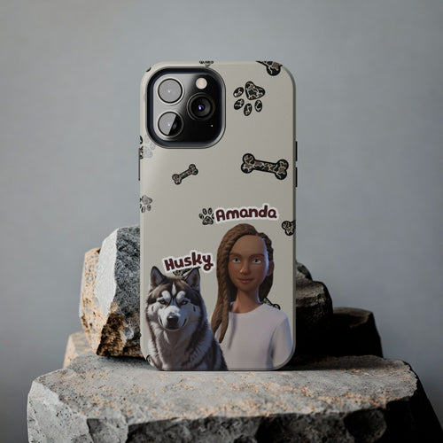 Camo Edition - Custom Pet & Owner Photo Phone Case