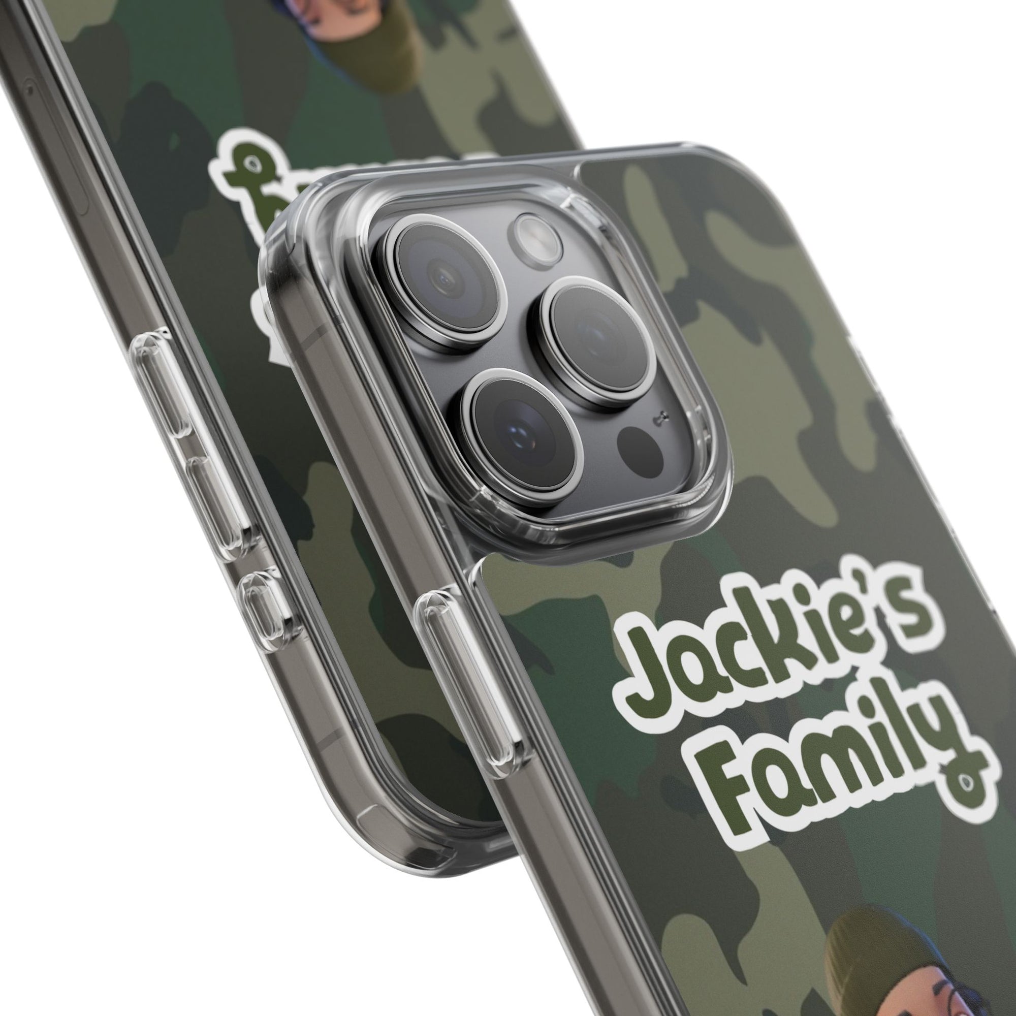 Daily Edition - Camo Design - 2 Pets - Personalized Phone Case For Pets And Owner