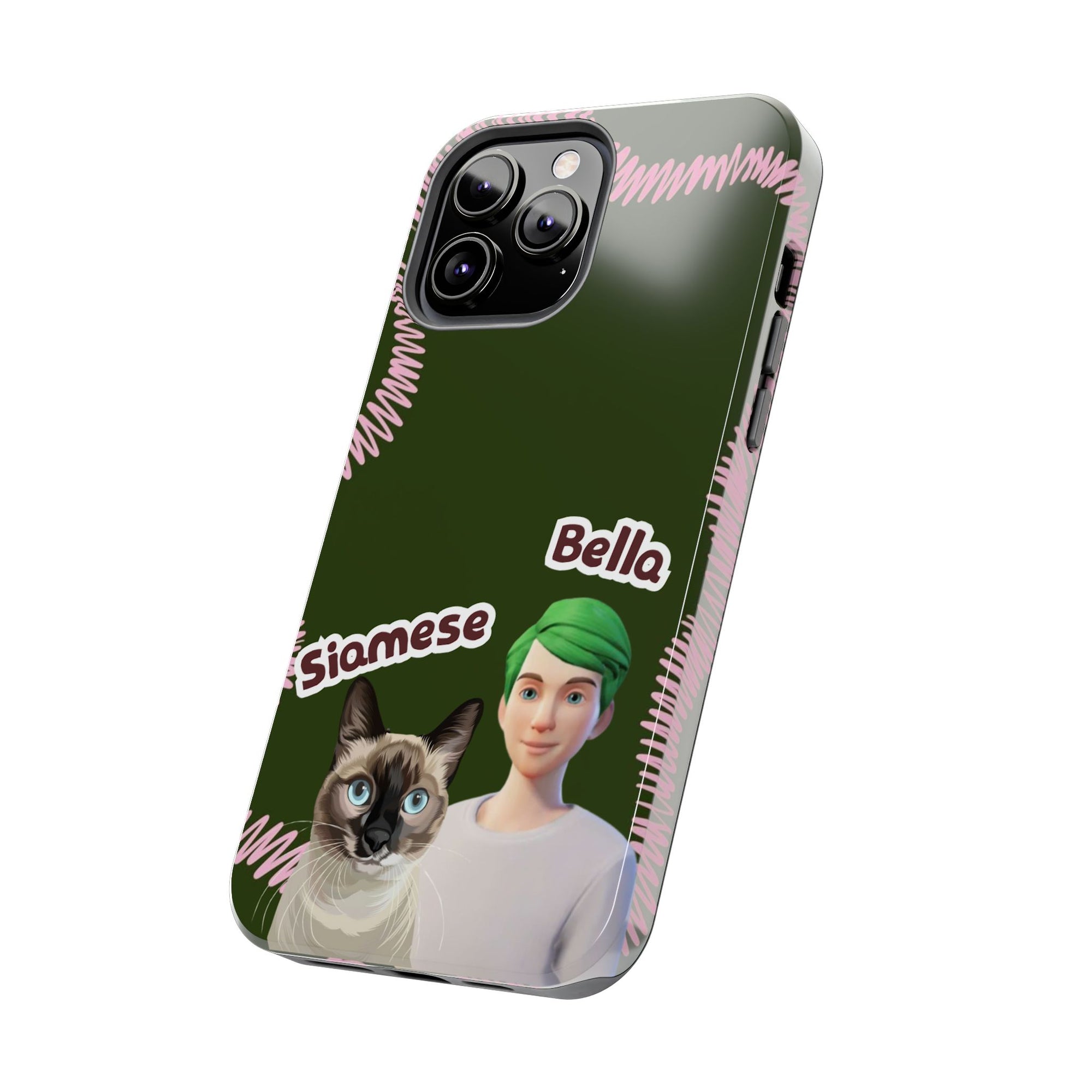 Daily Edition - Custom Pet & Owner Photo Phone Case