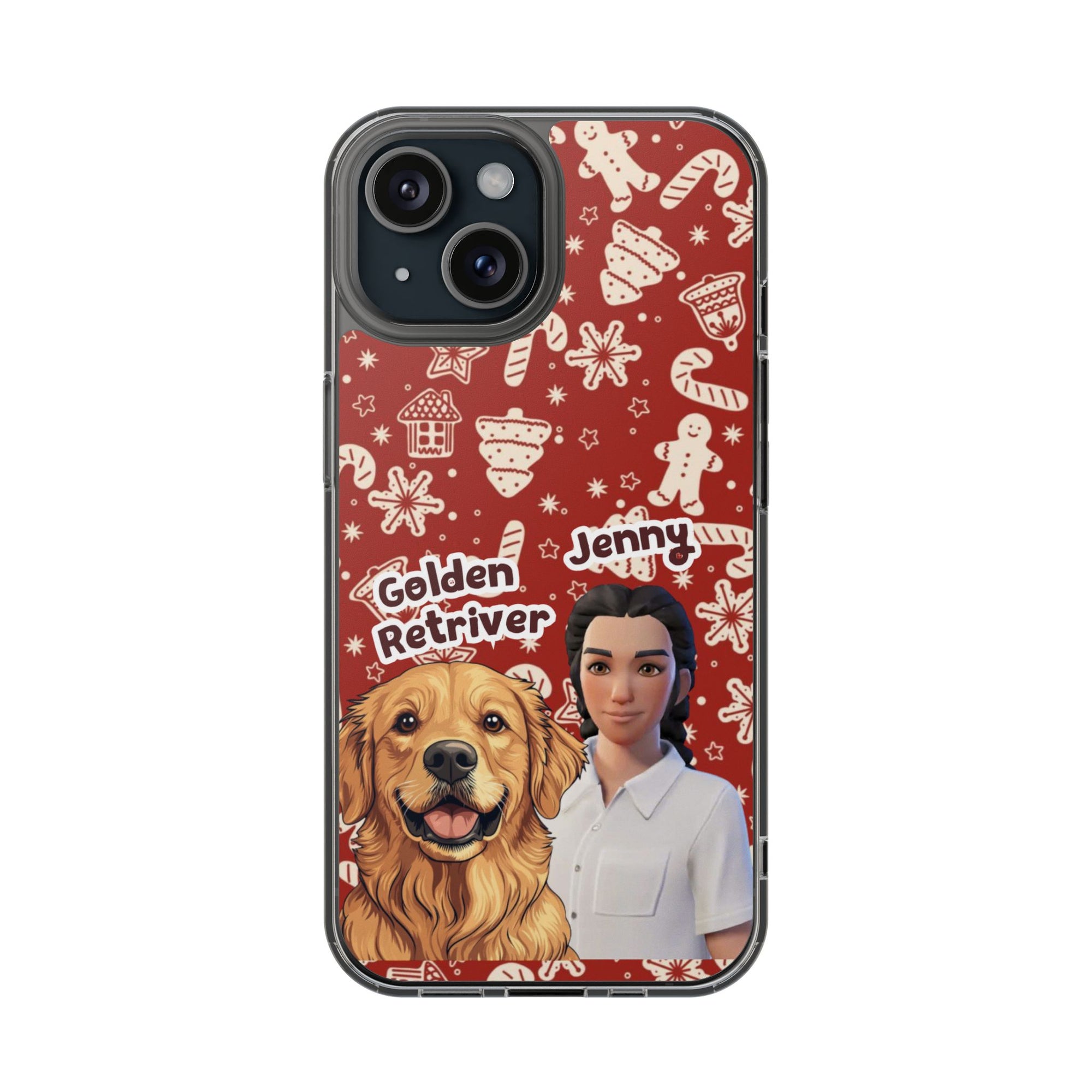 Christmas Edition - Personalized Phone Case For Pets And Owner