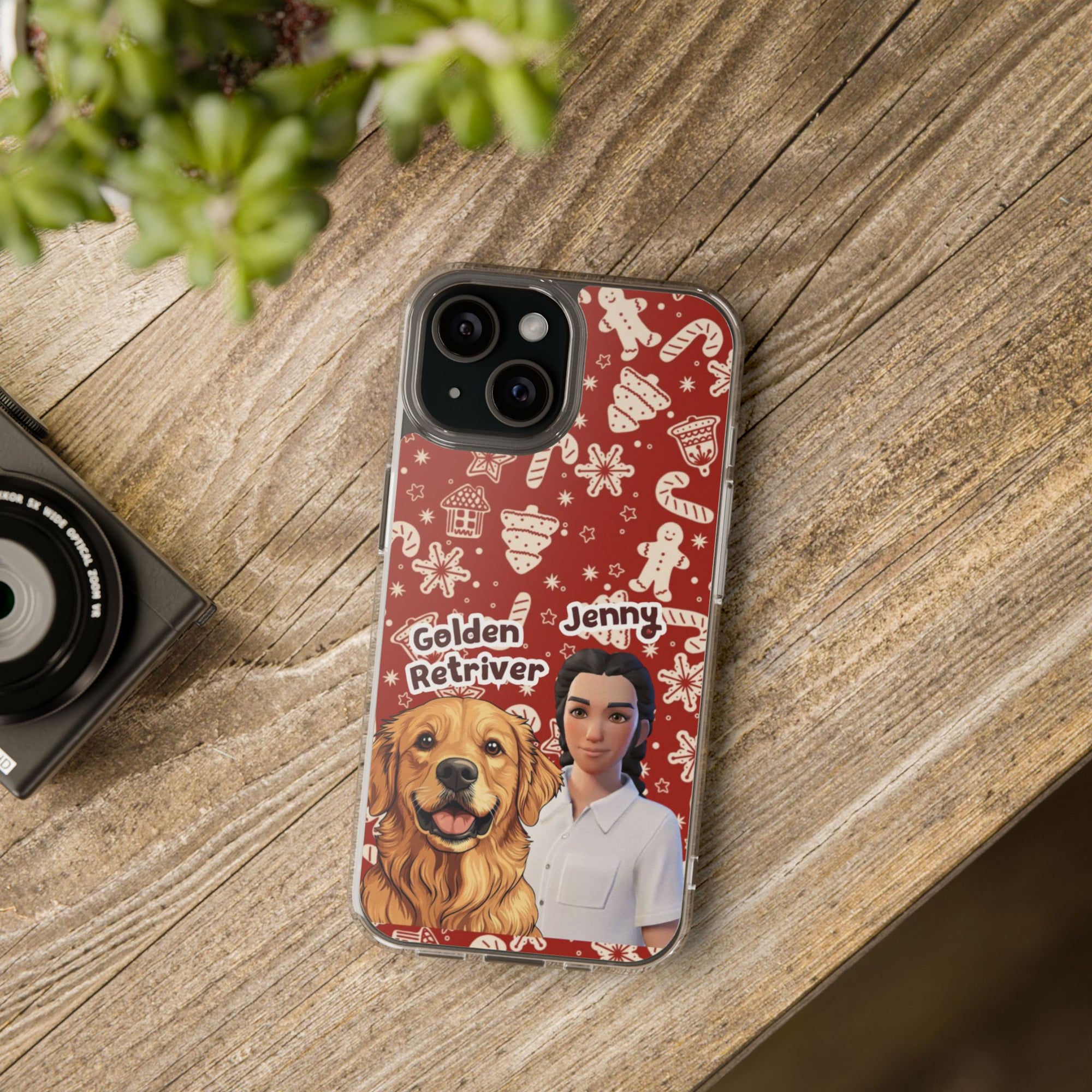 Christmas Edition - Personalized Phone Case For Pets And Owner
