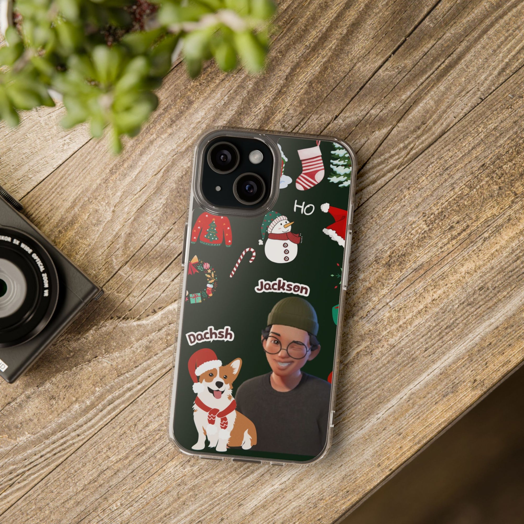 Christmas Edition - Personalized Phone Case For Pets And Owner