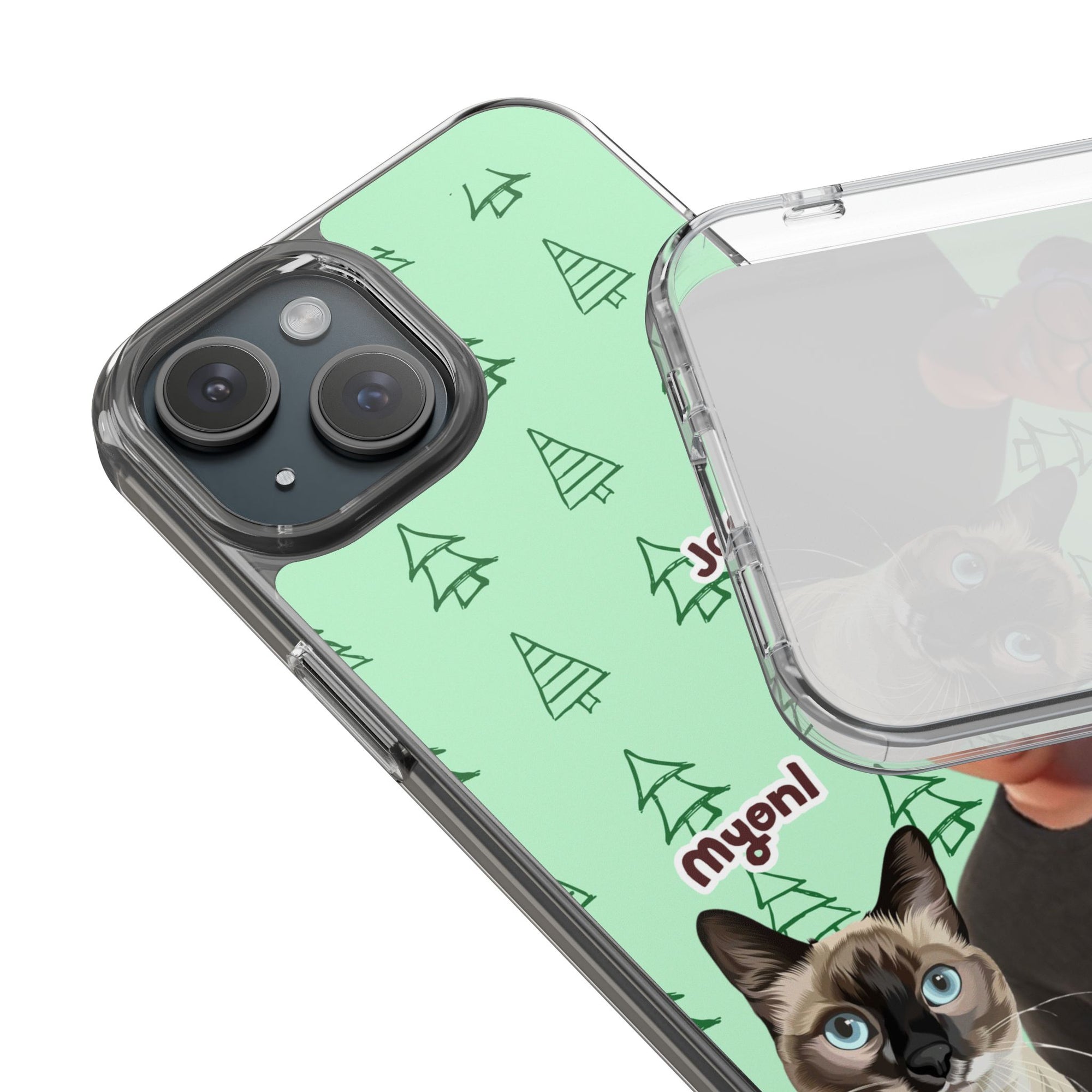 Christmas Edition - Personalized Phone Case For Pets And Owner