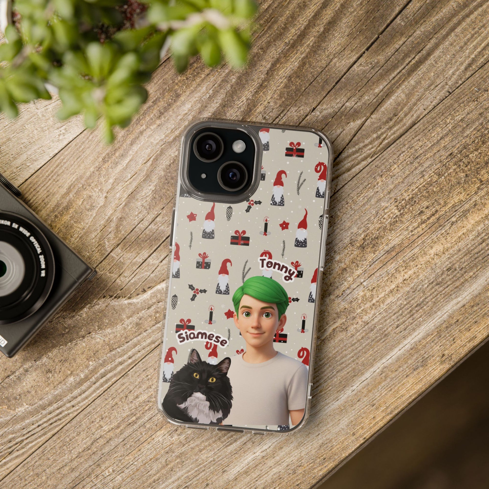 Christmas Edition - Personalized Phone Case For Pets And Owner