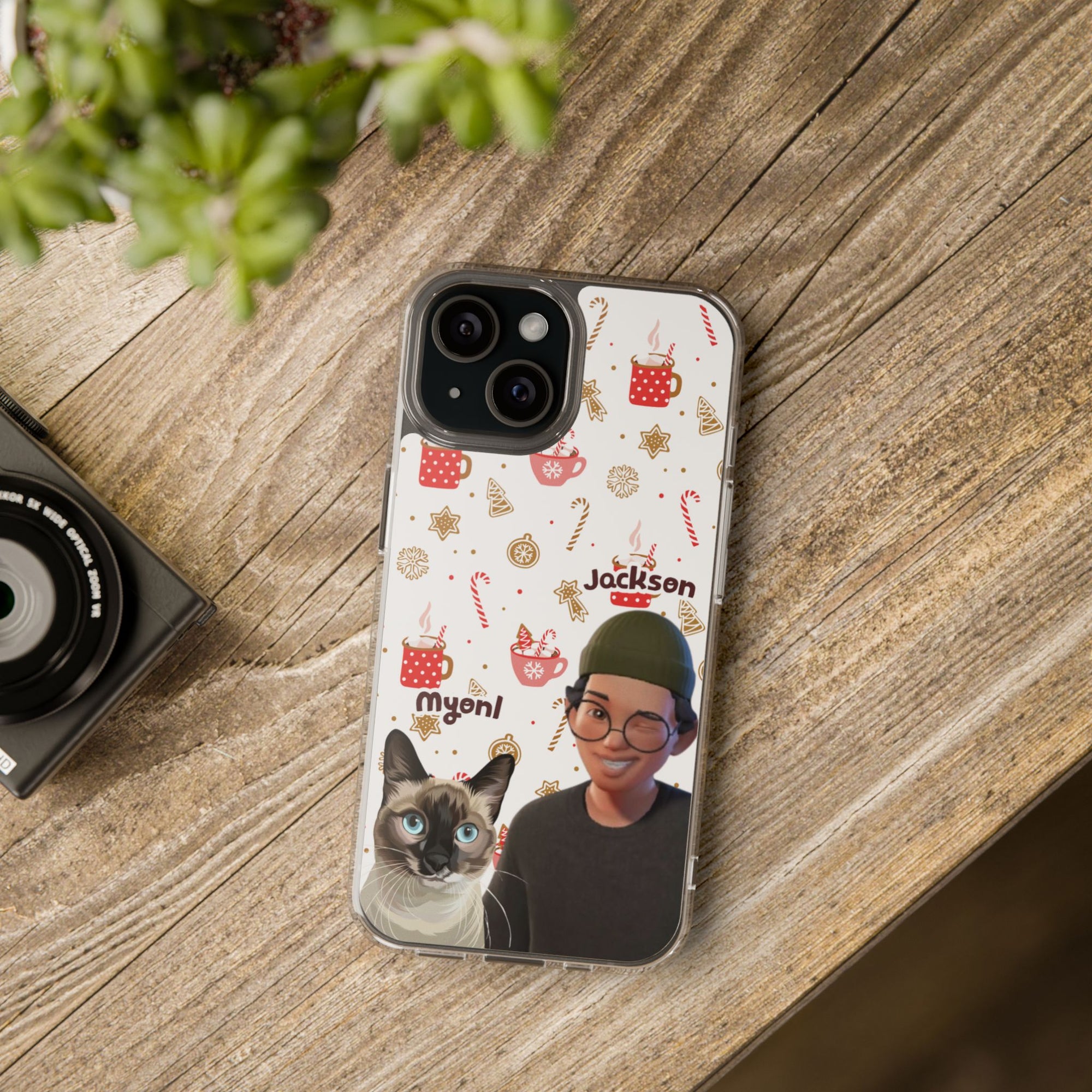 Christmas Edition - Personalized Phone Case For Pets And Owner