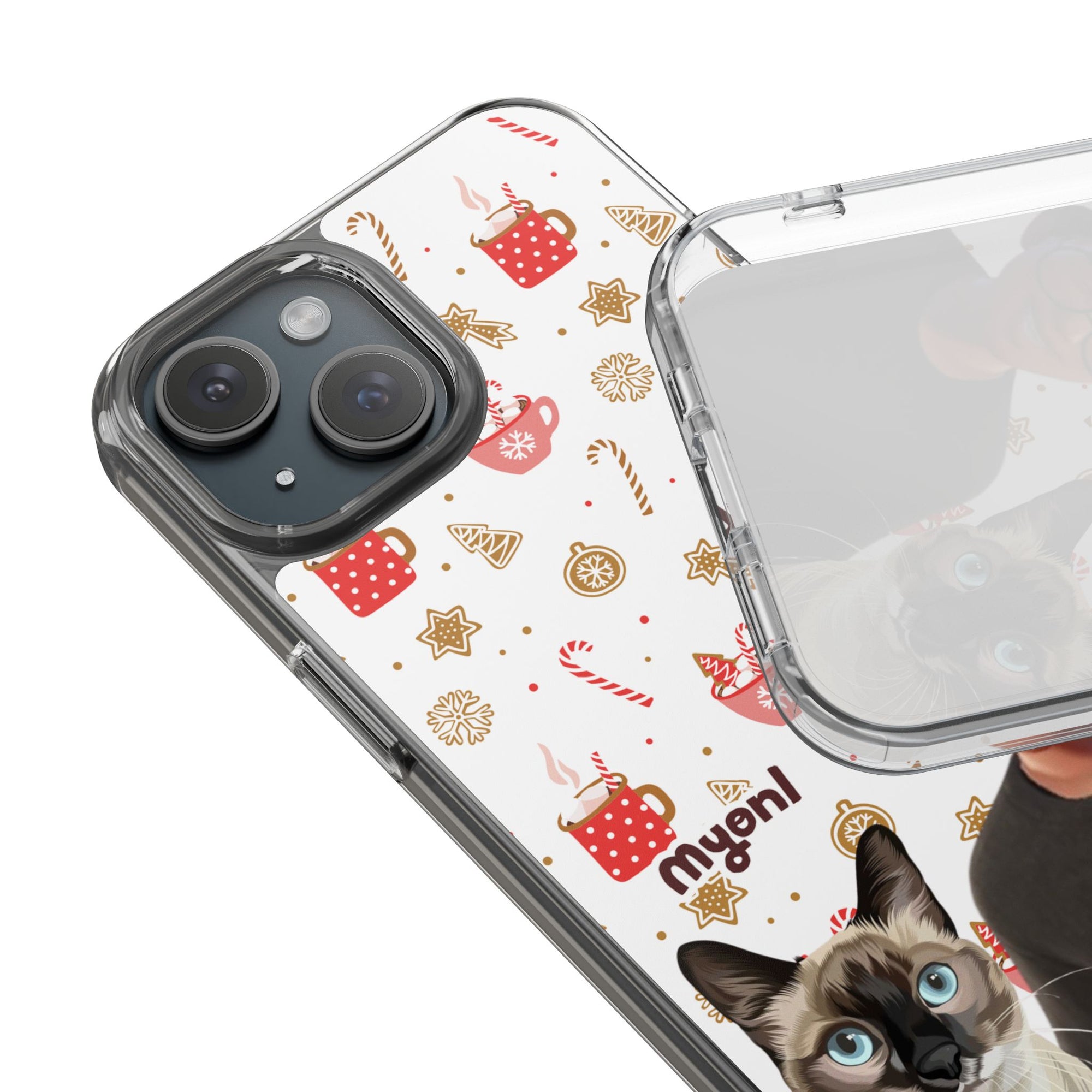 Christmas Edition - Personalized Phone Case For Pets And Owner