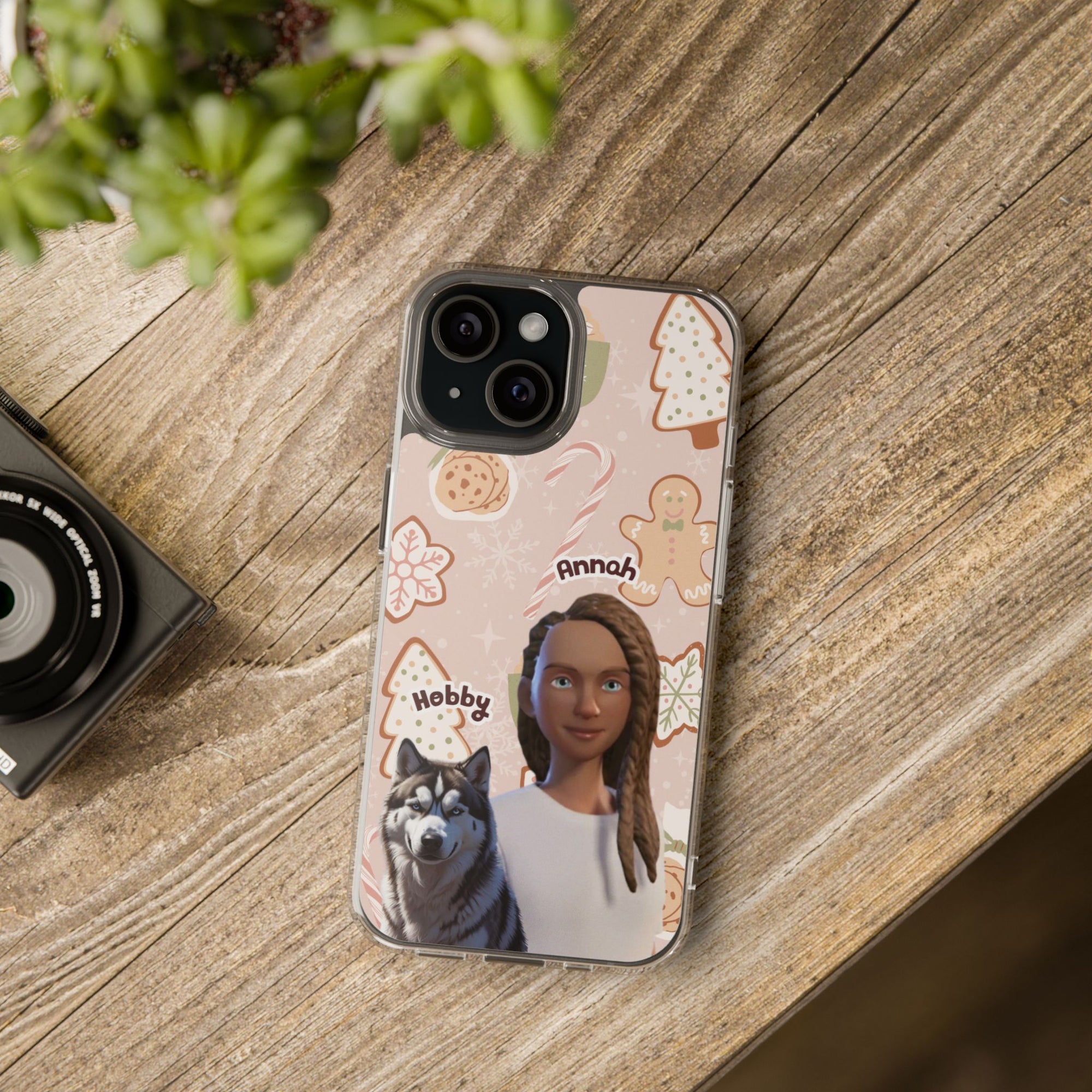 Christmas Edition - Personalized Phone Case For Pets And Owner