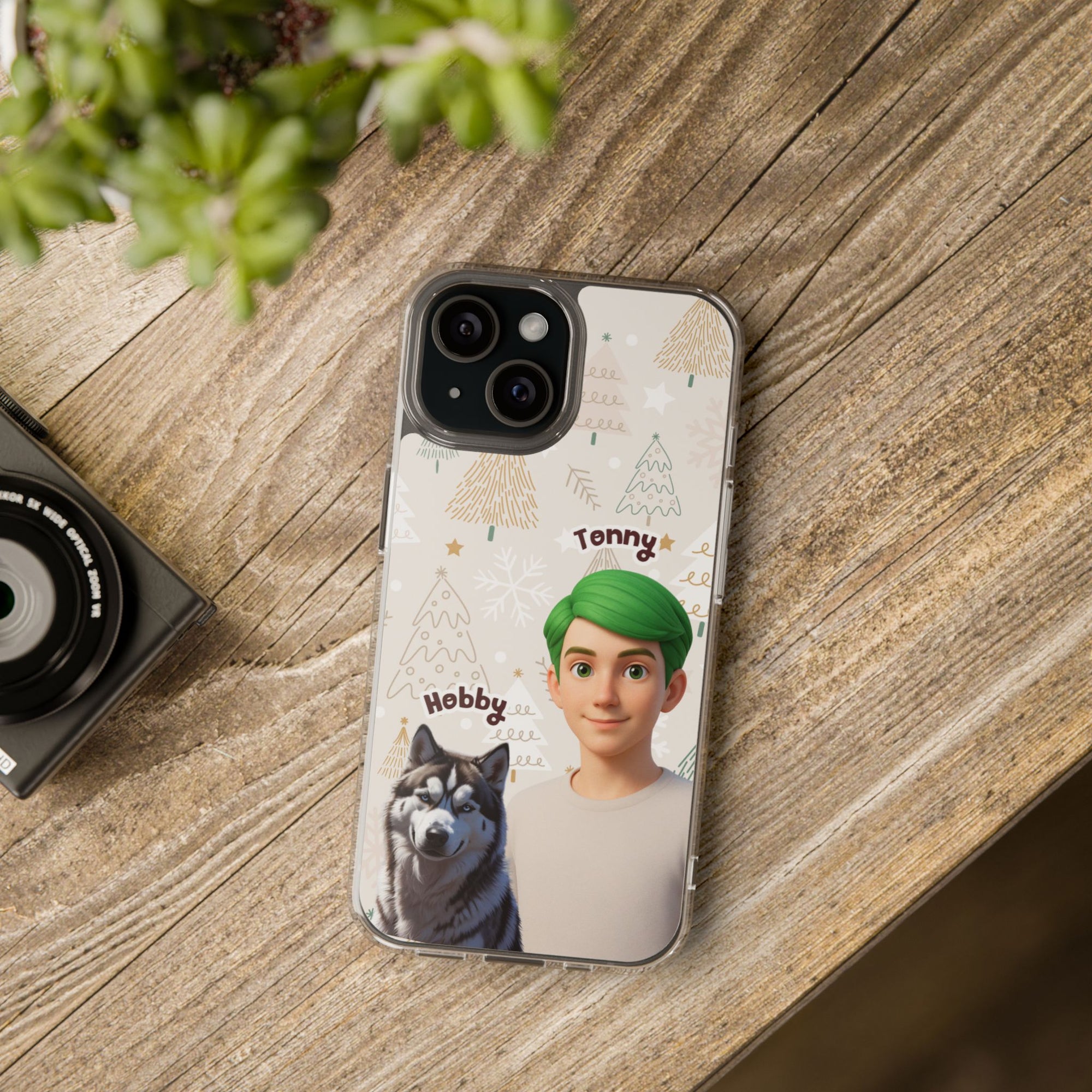 Christmas Edition - Personalized Phone Case For Pets And Owner