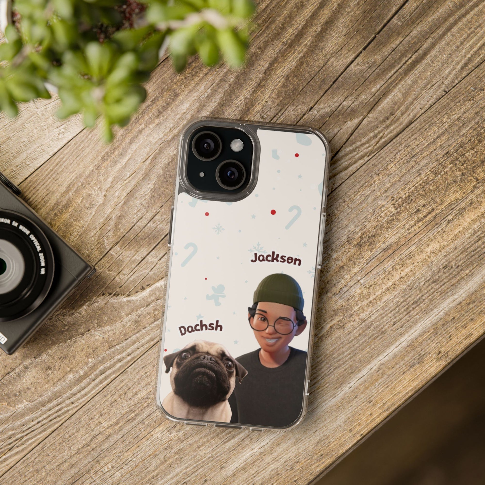 Christmas Edition - Personalized Phone Case For Pets And Owner