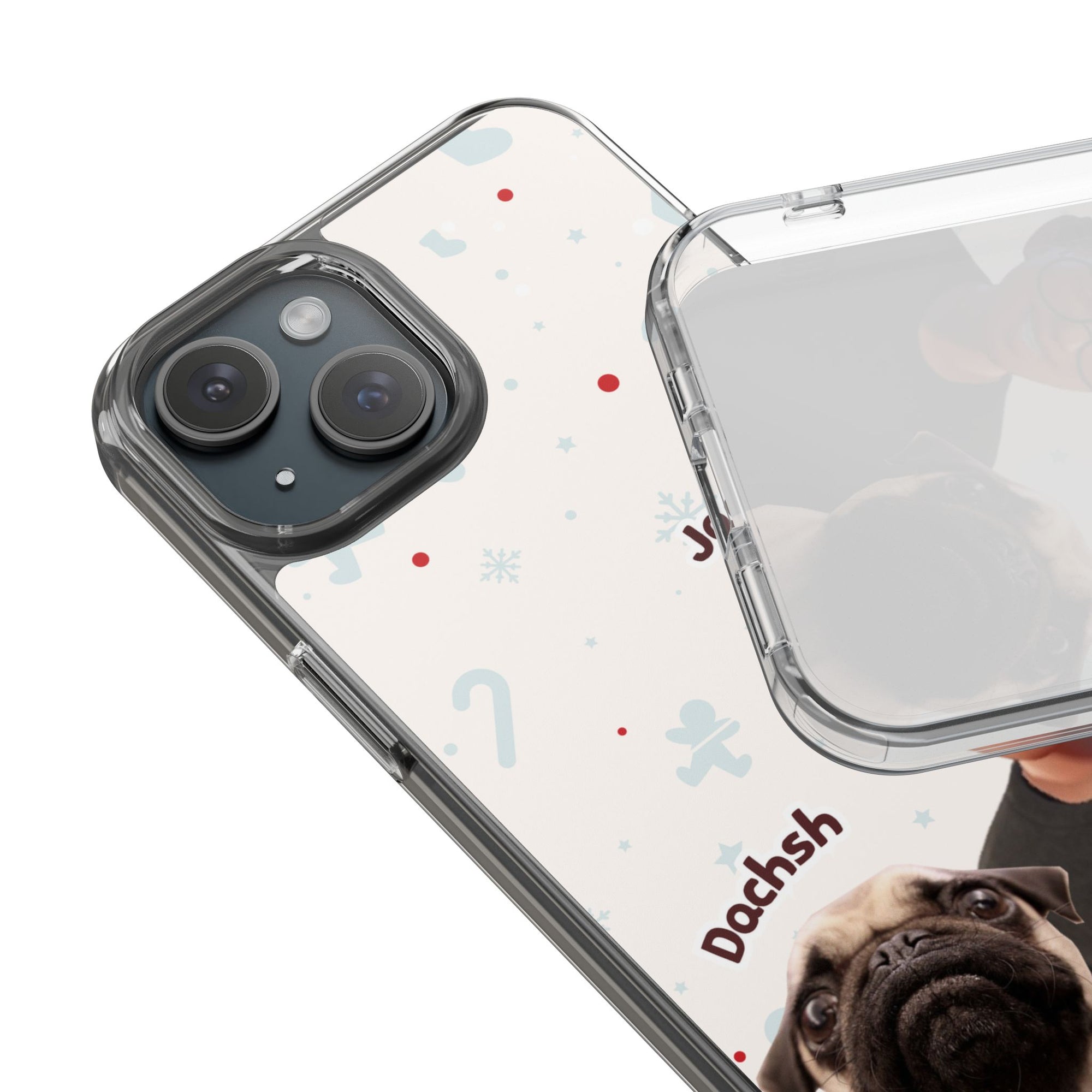 Christmas Edition - Personalized Phone Case For Pets And Owner