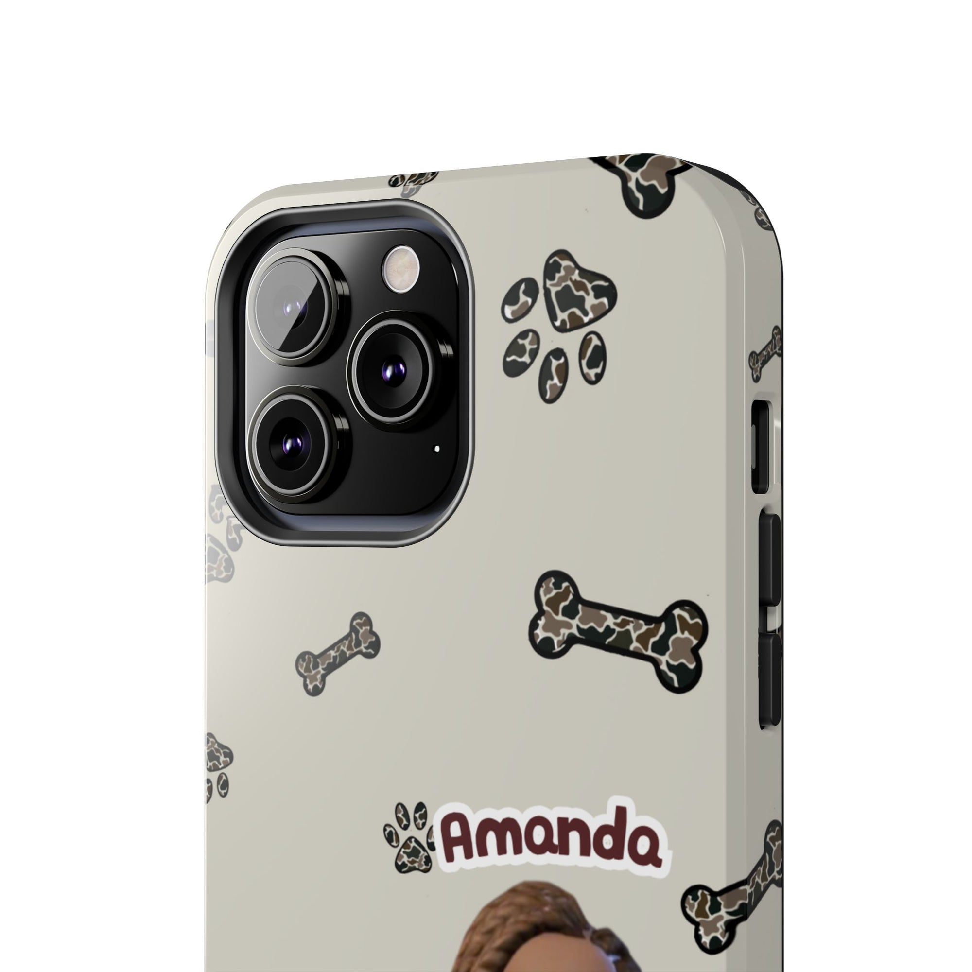 Camo Edition - Custom Pet & Owner Photo Phone Case
