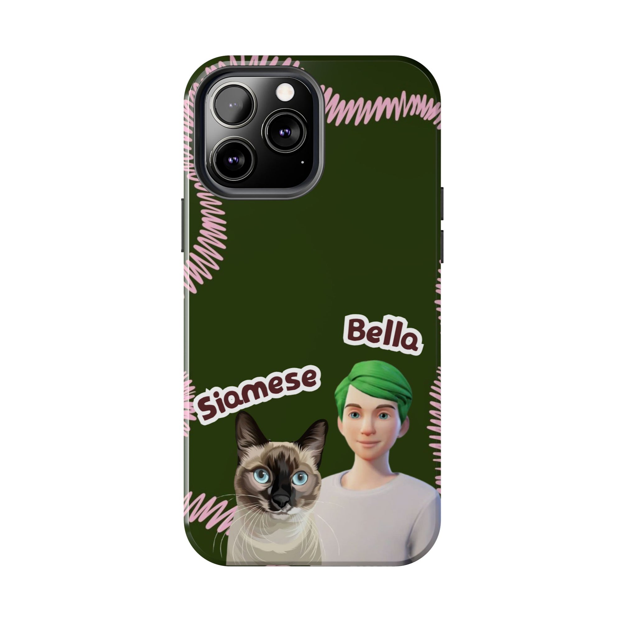 Daily Edition - Custom Pet & Owner Photo Phone Case