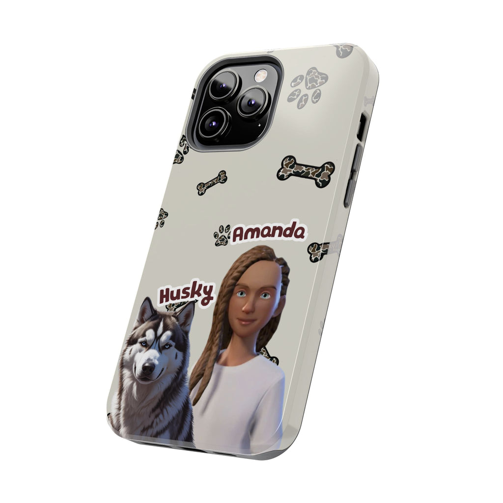 Camo Edition - Custom Pet & Owner Photo Phone Case